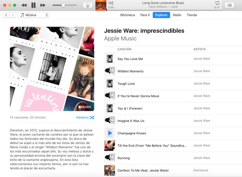 Apple Music - Contenidos musicales 4