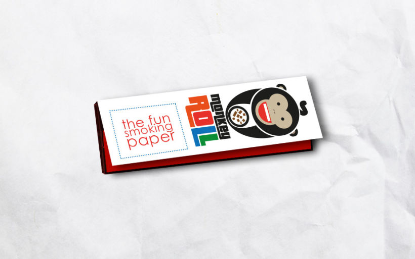 Logotipo + Packaging Monkey Roll 2