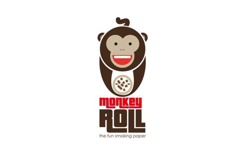 Logotipo + Packaging Monkey Roll 4