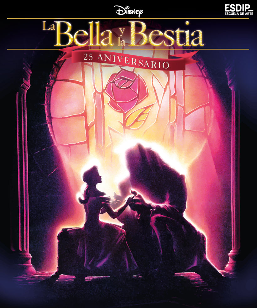 25 Aniversario de "La Bella y La Bestia"- Homenaje de ESDIP al clásico Disney 1