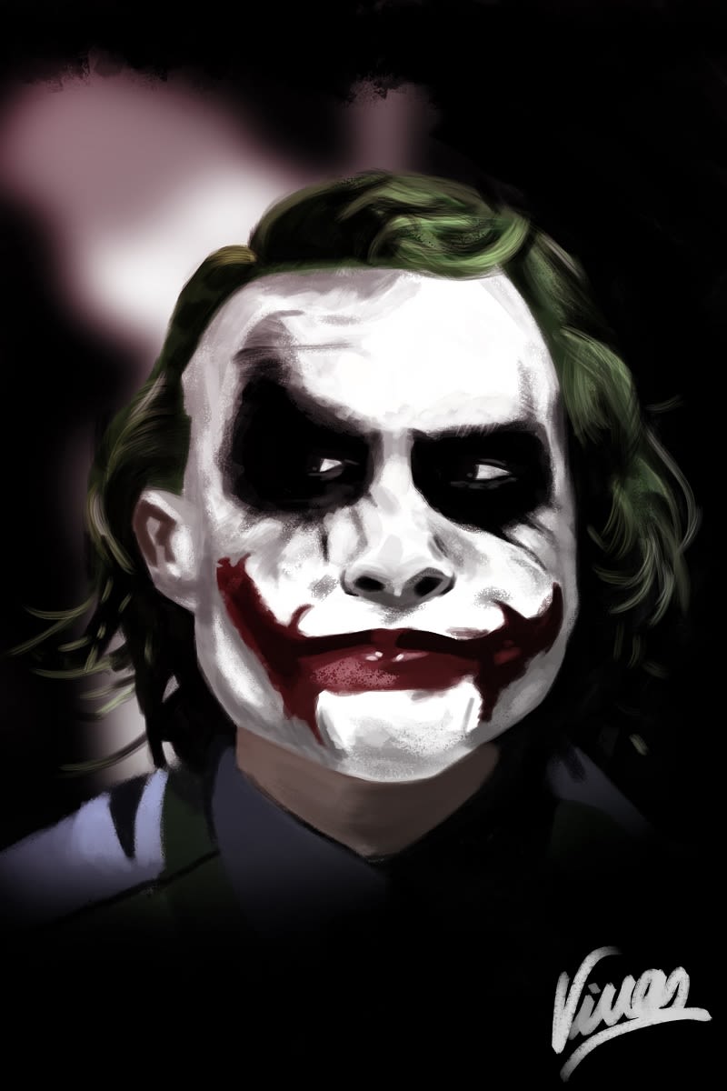 The Joker │ El Guason │Ilustracion  -1