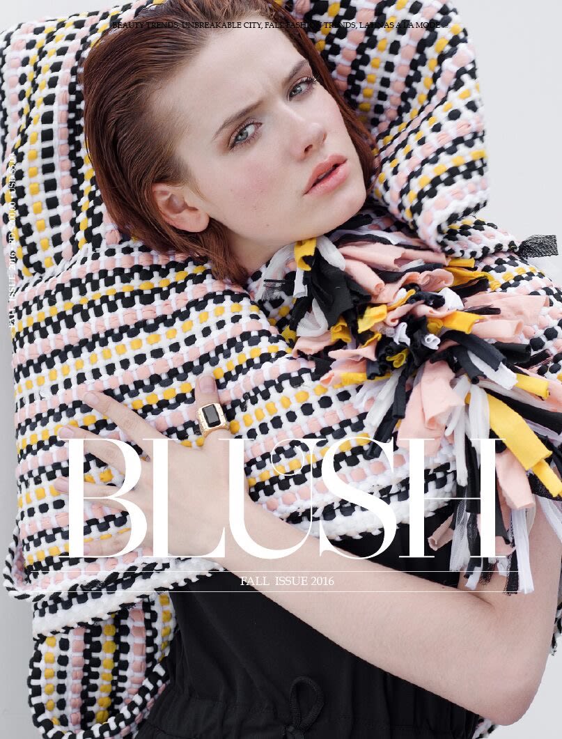 BLUSH Magazine Cover Story Fall Issue 2016 -1