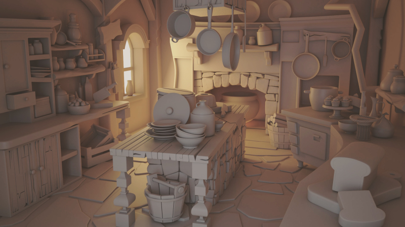 The Hansel and Gretel's kitchen -1
