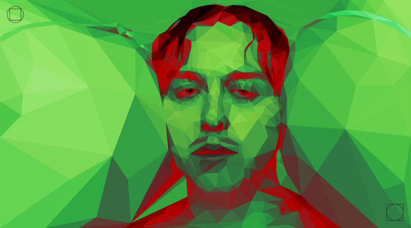Tommy Cash - Low Poly Illustration from "Winnaloto" 3