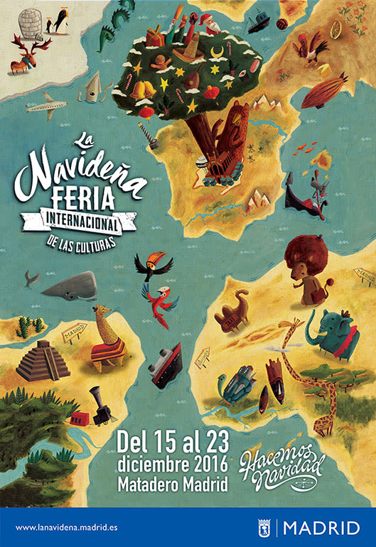 La Navideña Feria Internacional de las Culturas de Madrid, 2016. -1