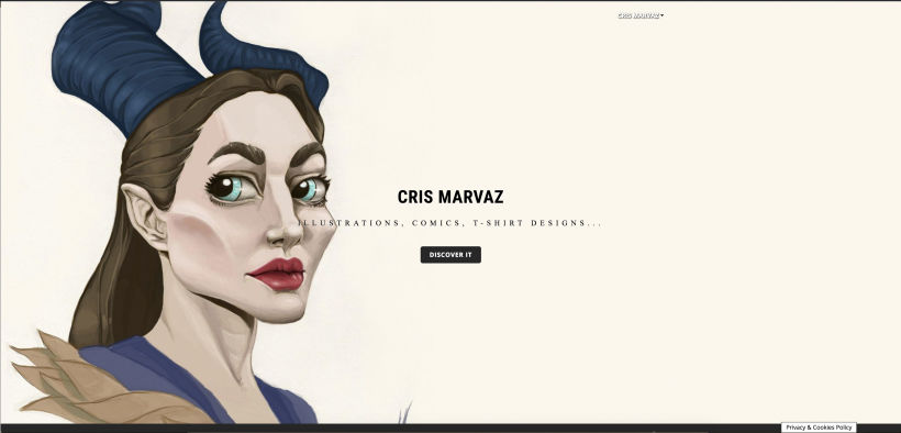 Mi Proyecto del curso: CrisMarVaz art -portfolio de artista- -1