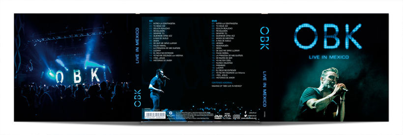 OBK Live in Mexico Digipack 1