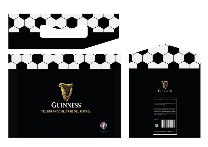 Packaging especial para Guinness para la UEFA -1