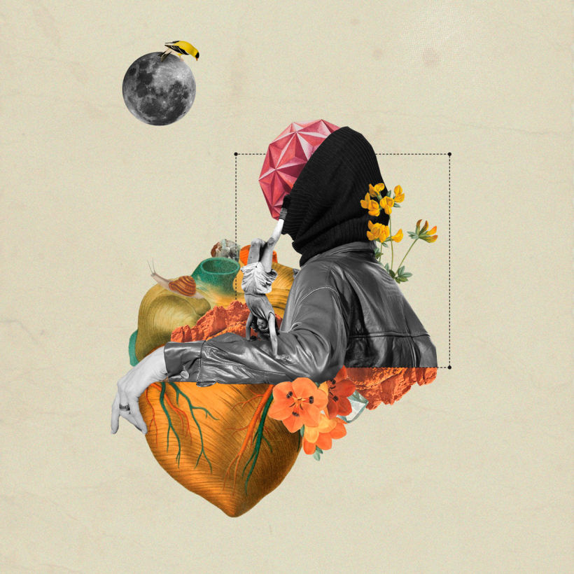 Bucear en el mundo del collage de la mano de Gabriela Sánchez 9