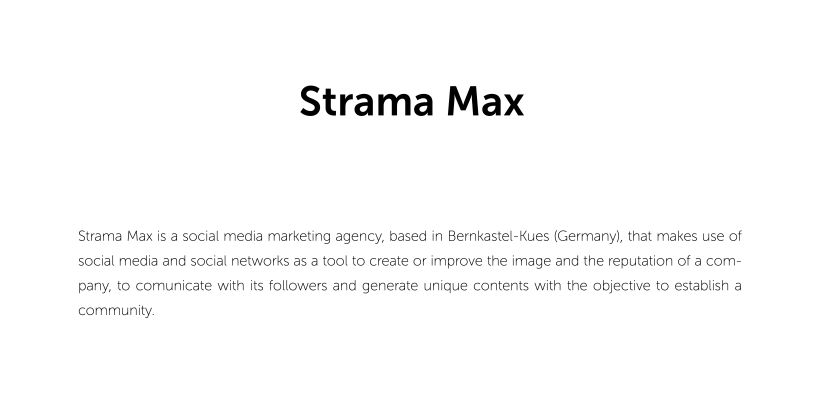 Strama Max  0