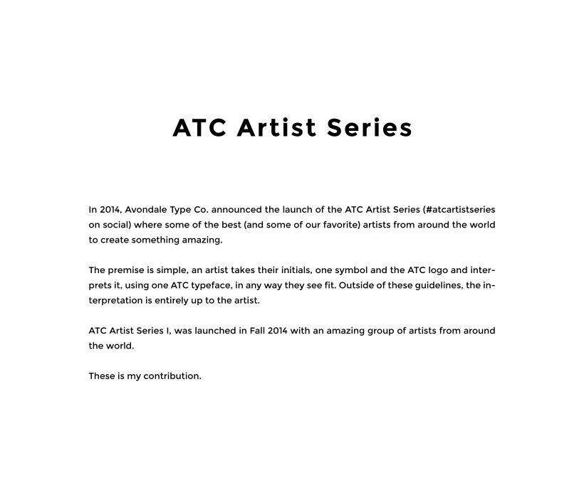 ATC Artist Series 2014 0