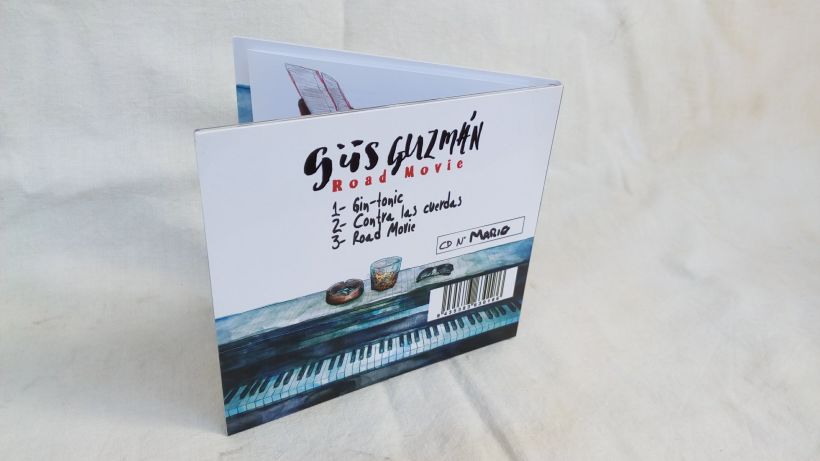 Diseño y Maquetación del CD de Güs Guzmán 4