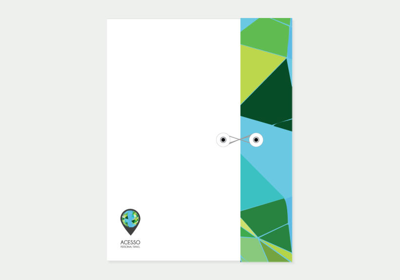 Branding/ Stationery ACESSO Personal Travel 3