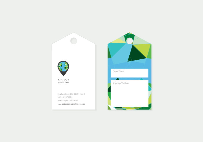 Branding/ Stationery ACESSO Personal Travel 10