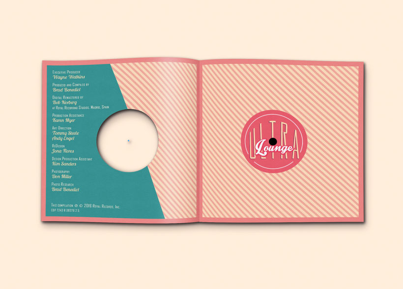 CD & Record Design - Ultra Lounge 9