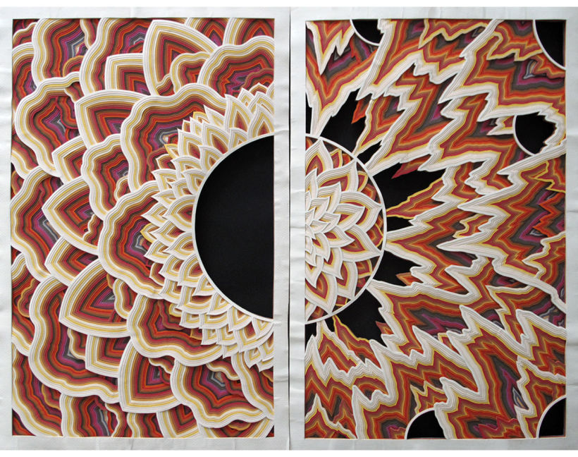 Los universos caleidoscópicos en madera de Gabriel Schama 5