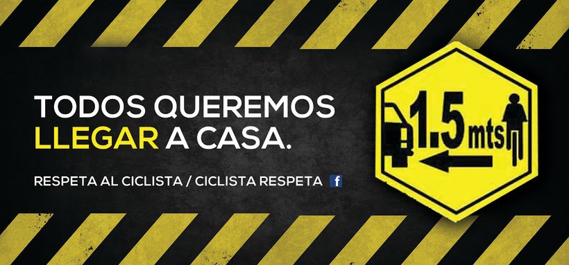 Respeta al Ciclista - Publicidad Exterior  0