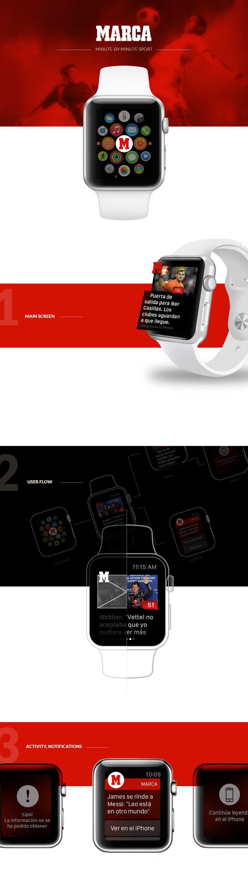 Apple watch UI | Marca 0