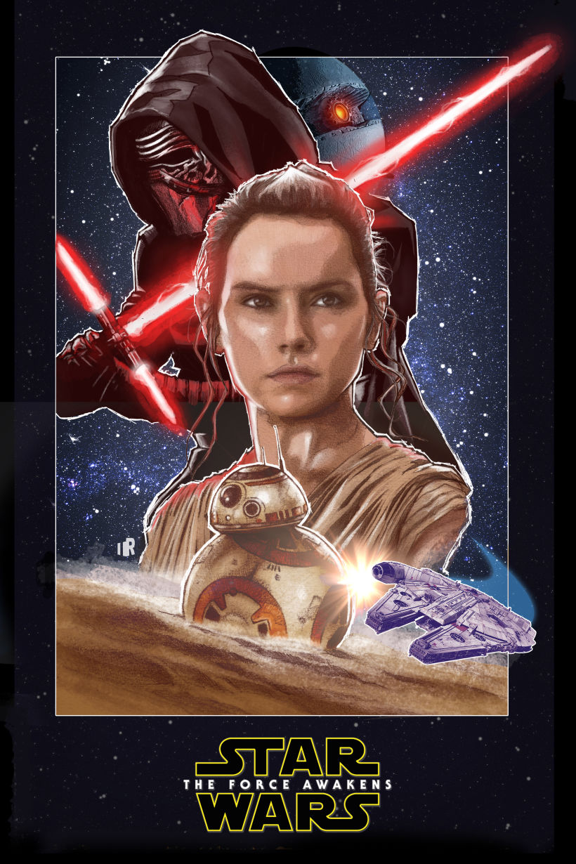 Star Wars The Force Awakens poster alternativo  5