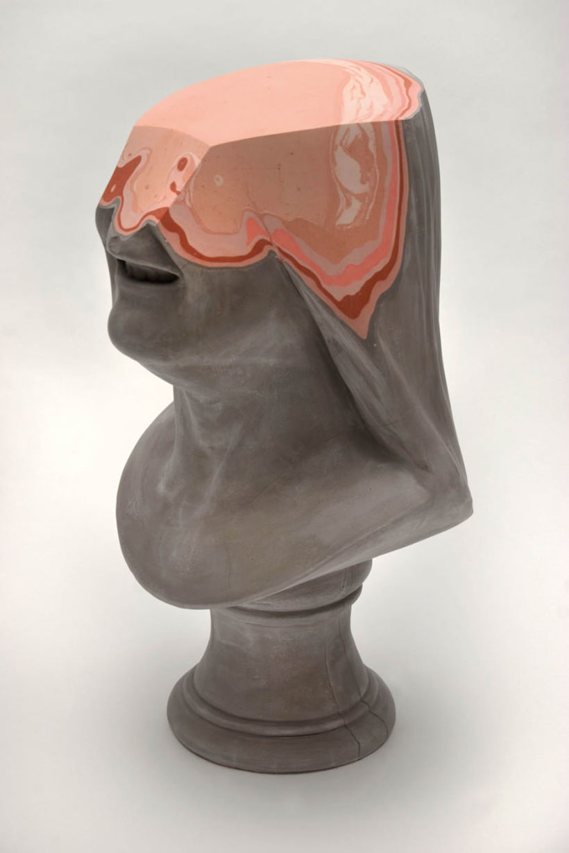 Clasicismo y psicodelia en las esculturas de Christina A. West 13