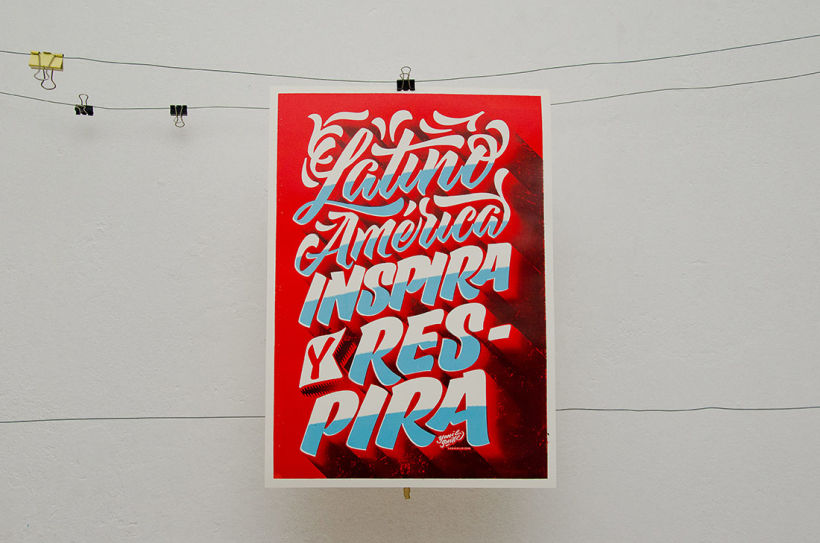 Latino América INSPIRA y RESPIRA – Poster Design 10