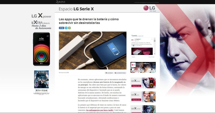 Campaña LG Serie X 3
