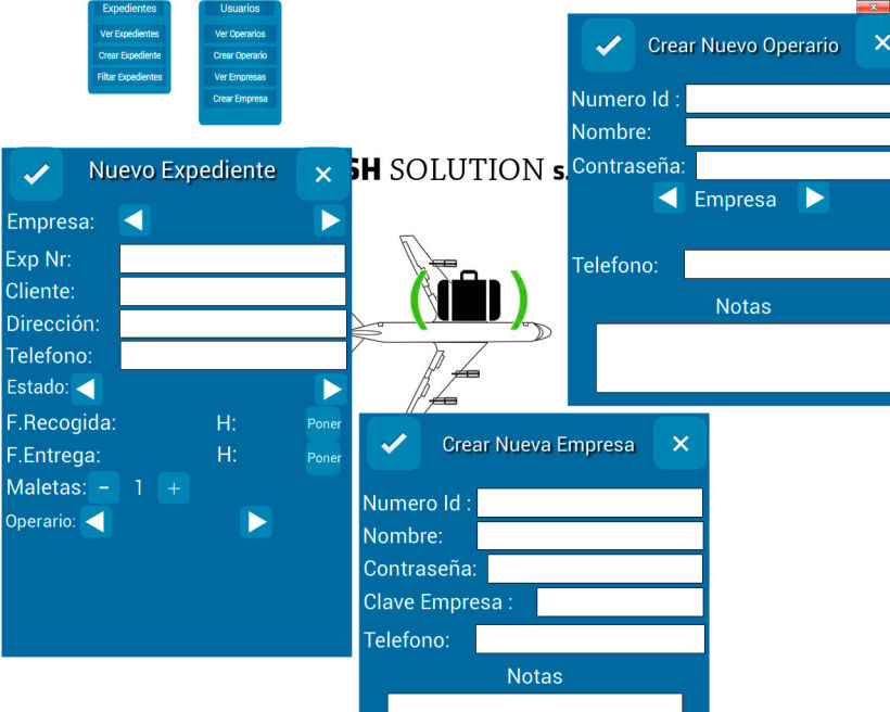 Rush Solution Aministrator,App para empresa de reparto, Android, PC e IOS 0