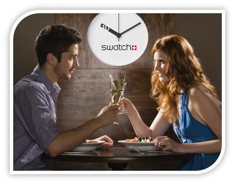 CAMPAÑA SWATCH. SLOGAN "TIME TO LOVE, TIME TO SWATCH" 8