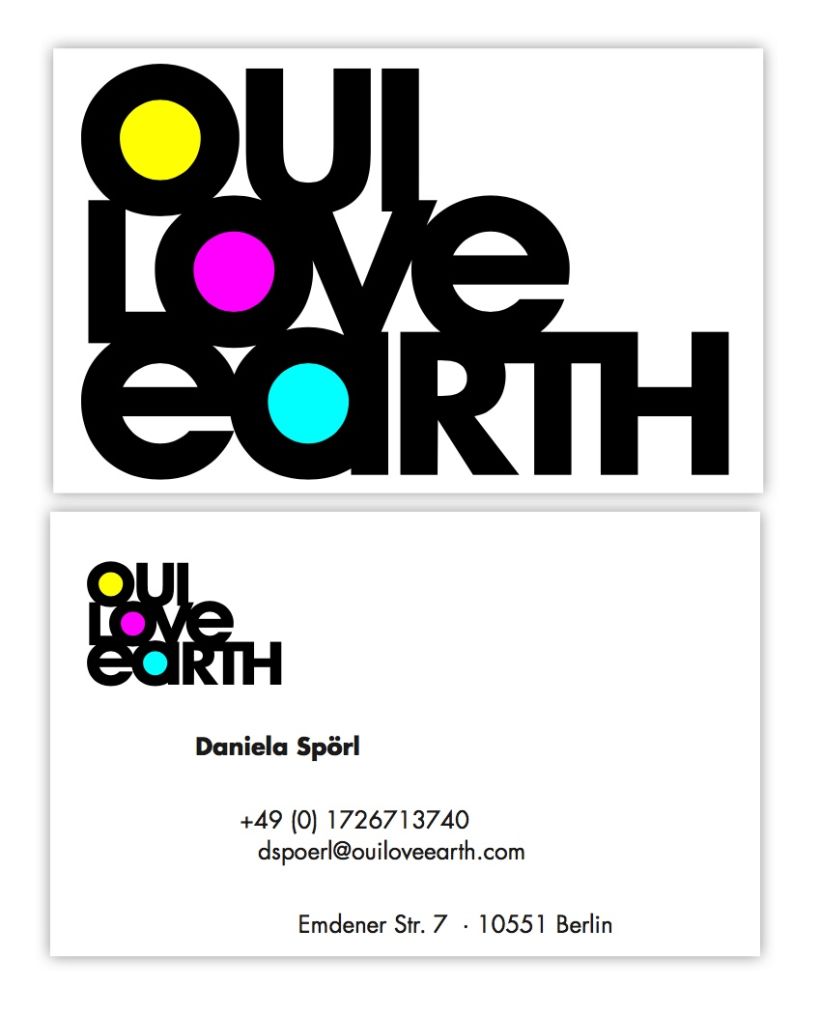 Tarjeta - Oui Love Earth -1