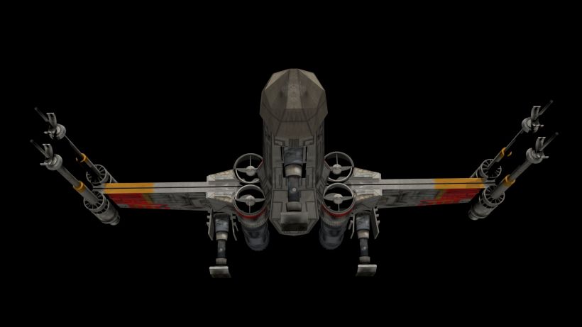 Modelado 3D  //  X-Wing 5