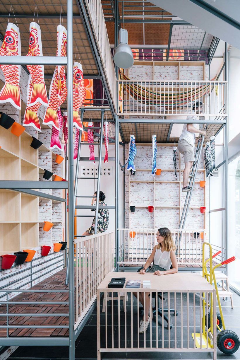 Izaskun Chinchilla diseña un coworking con 'Ikea Hacks' 1