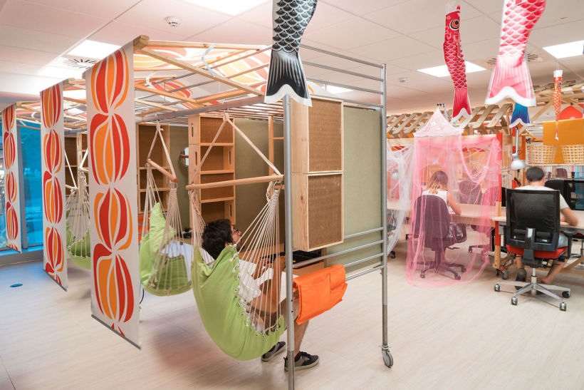 Izaskun Chinchilla diseña un coworking con 'Ikea Hacks' 17