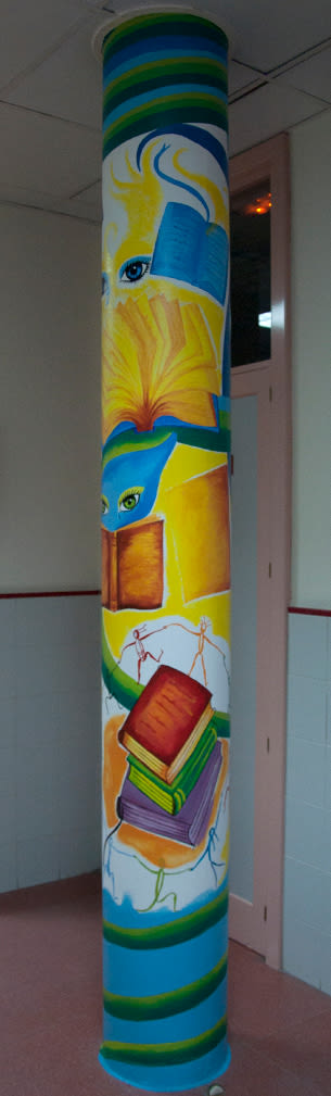 Pintura Mural en el colegio "Antonio Osuna"Tres Cantos 2011 7