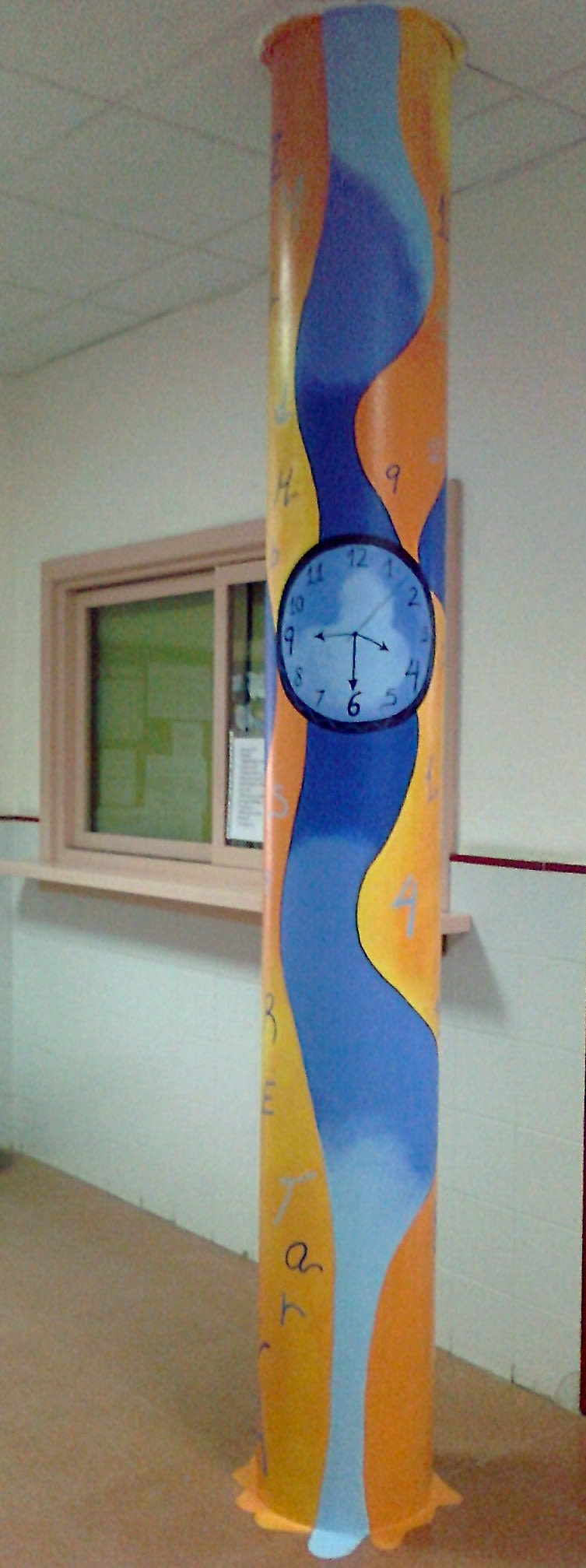 Pintura Mural en el colegio "Antonio Osuna"Tres Cantos 2011 39