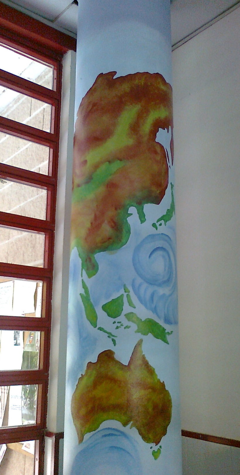 Pintura Mural en el colegio "Antonio Osuna"Tres Cantos 2011 42