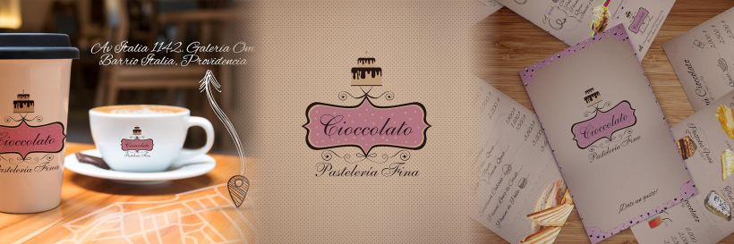 Diseño de logo e identidad corporativa para Cioccolato -1
