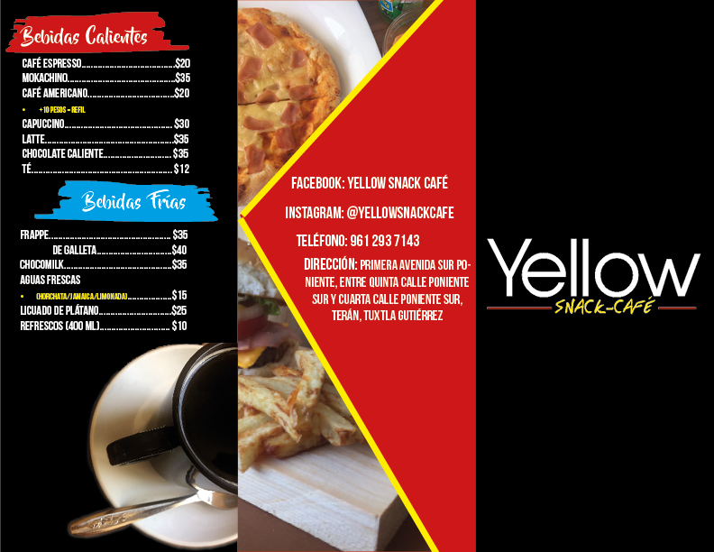 Branding Yellow Snack-Café 1