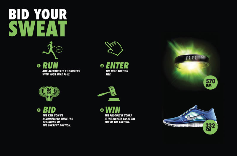 Nike: Bid Your Sweat 2