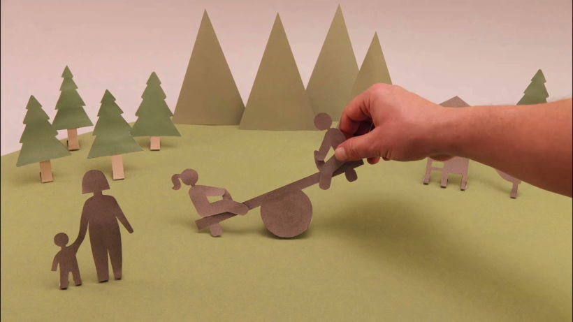 Spot Ecoembes, stop motion con papel 3