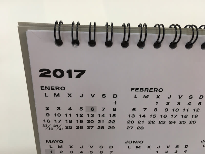 Calendario 2017 La imprenta CG 6