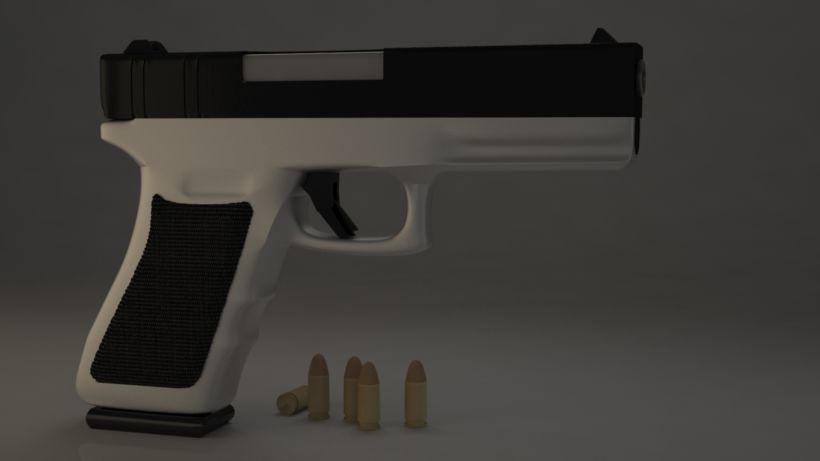 Pistola 3DMax. -1