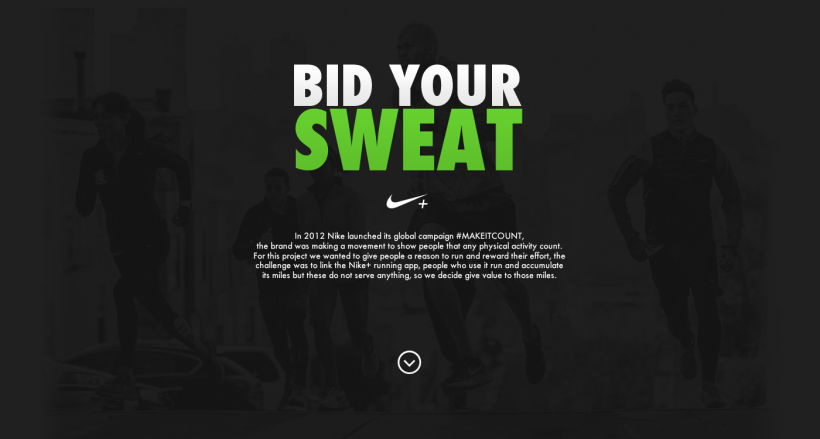 Nike: Bid Your Sweat 1