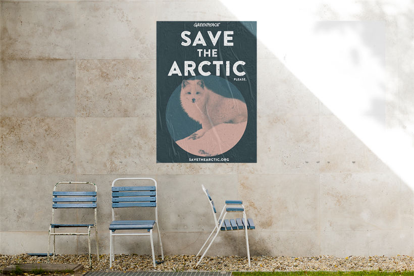 Save the Arctic - Greenpeace poster -1