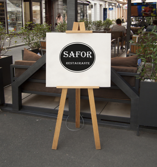 Logo Corporativo Restaurante Safor 6