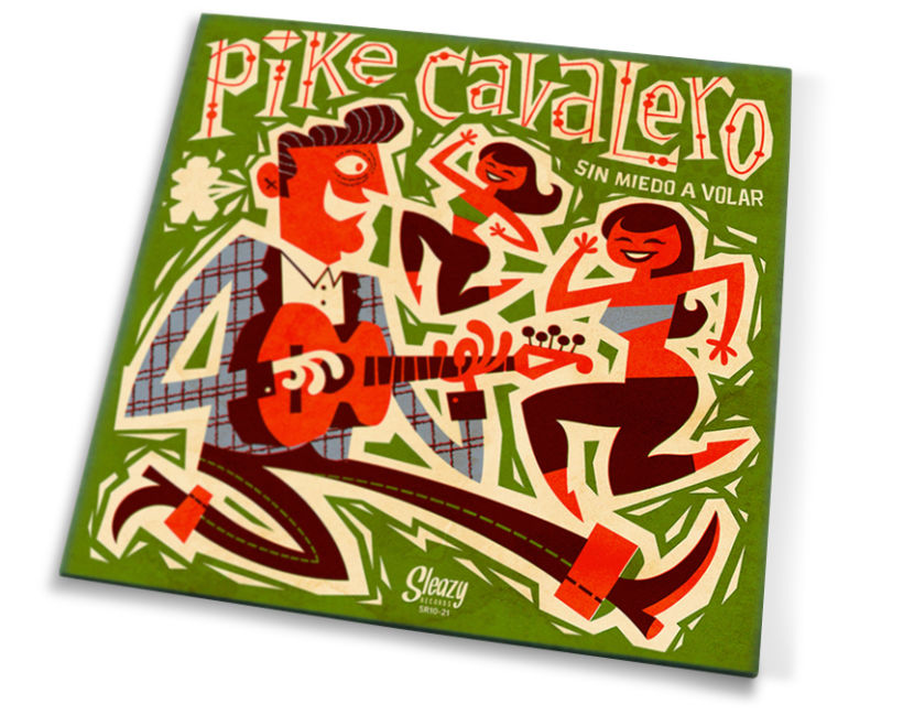 Pike Cavalero - LP cover 4