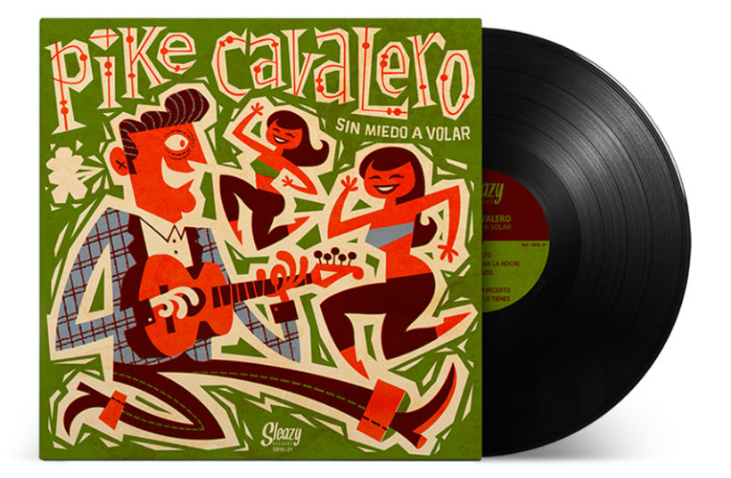 Pike Cavalero - LP cover 6