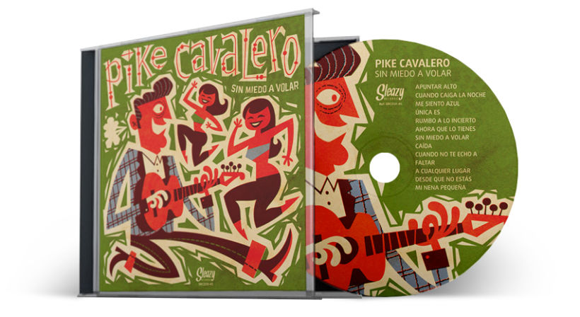 Pike Cavalero - LP cover 7