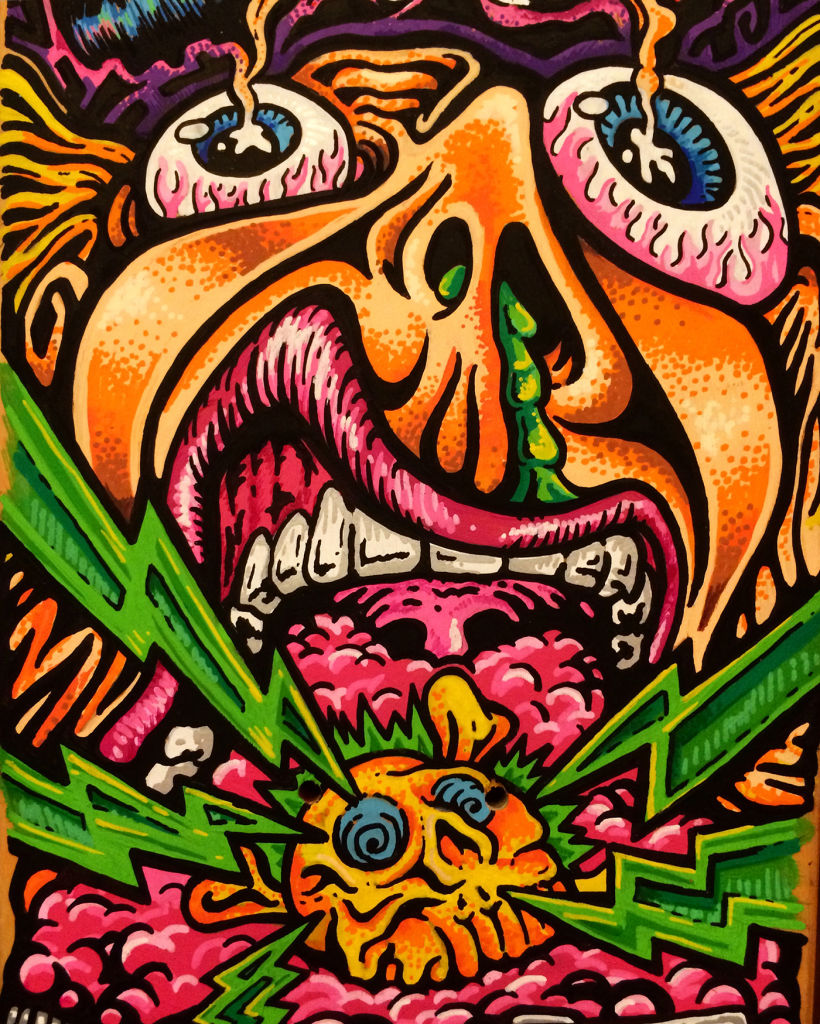 The Ramones - Acid Eaters Longboard. Hey! Oh! Let´s Go! 16