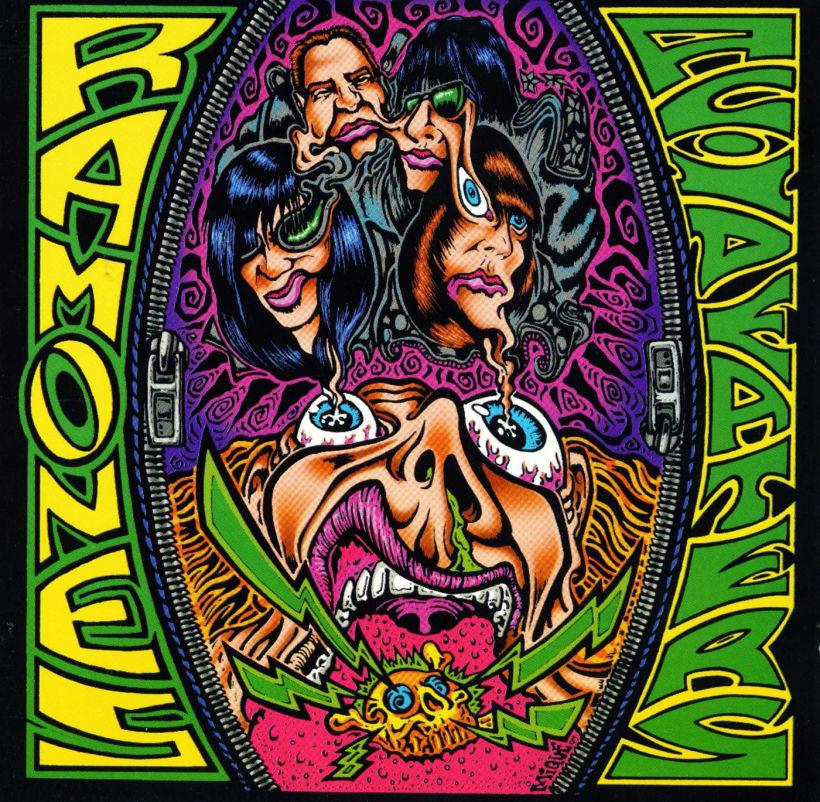 The Ramones - Acid Eaters Longboard. Hey! Oh! Let´s Go! 0