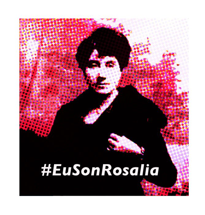 178 e 180 aniversario do nacemento de Rosalia de Castro #EuSonRosalia #Rosalíate 1